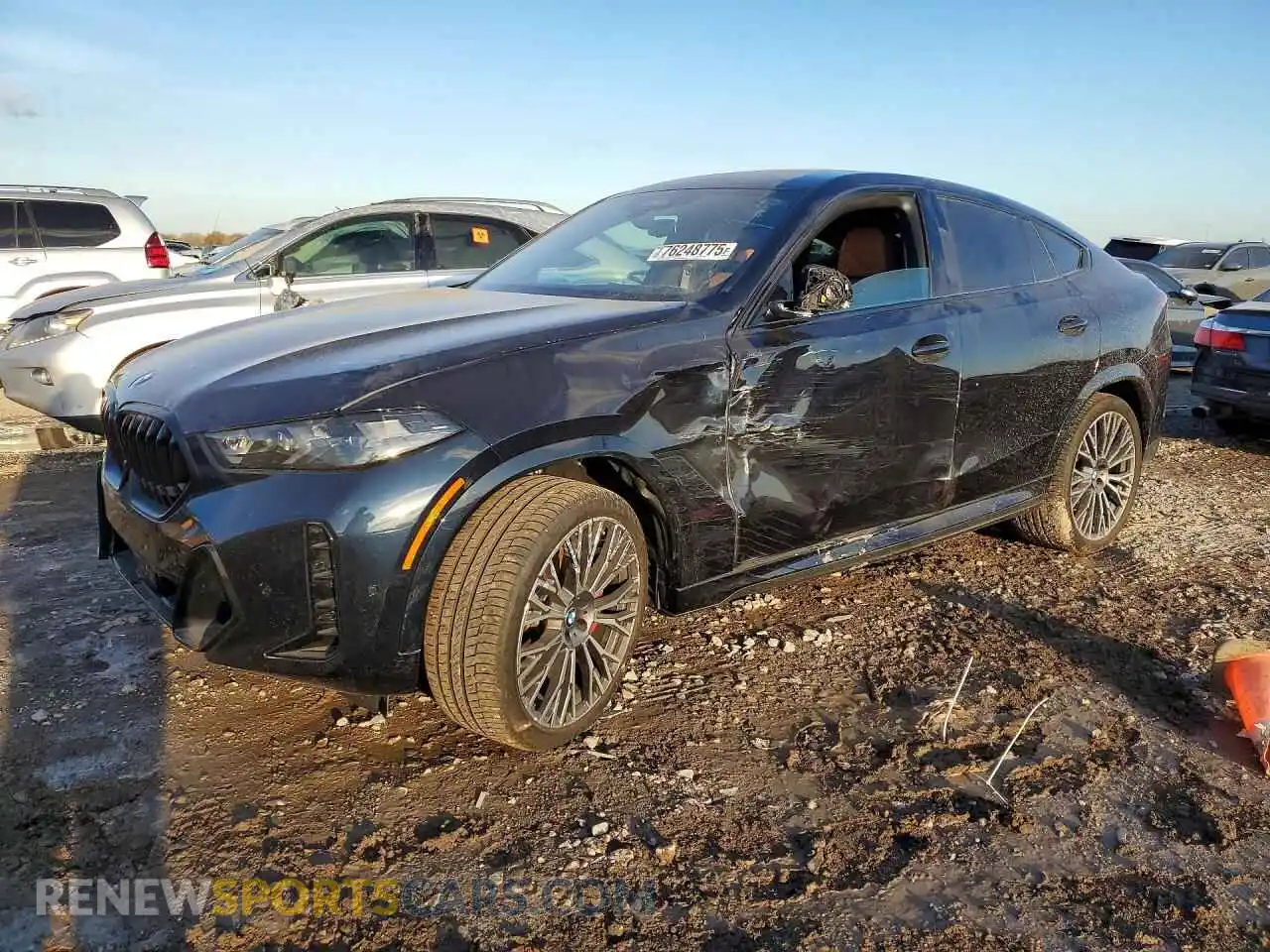 1 Photograph of a damaged car 5UX33EX0XT9252926 BMW X6 2026