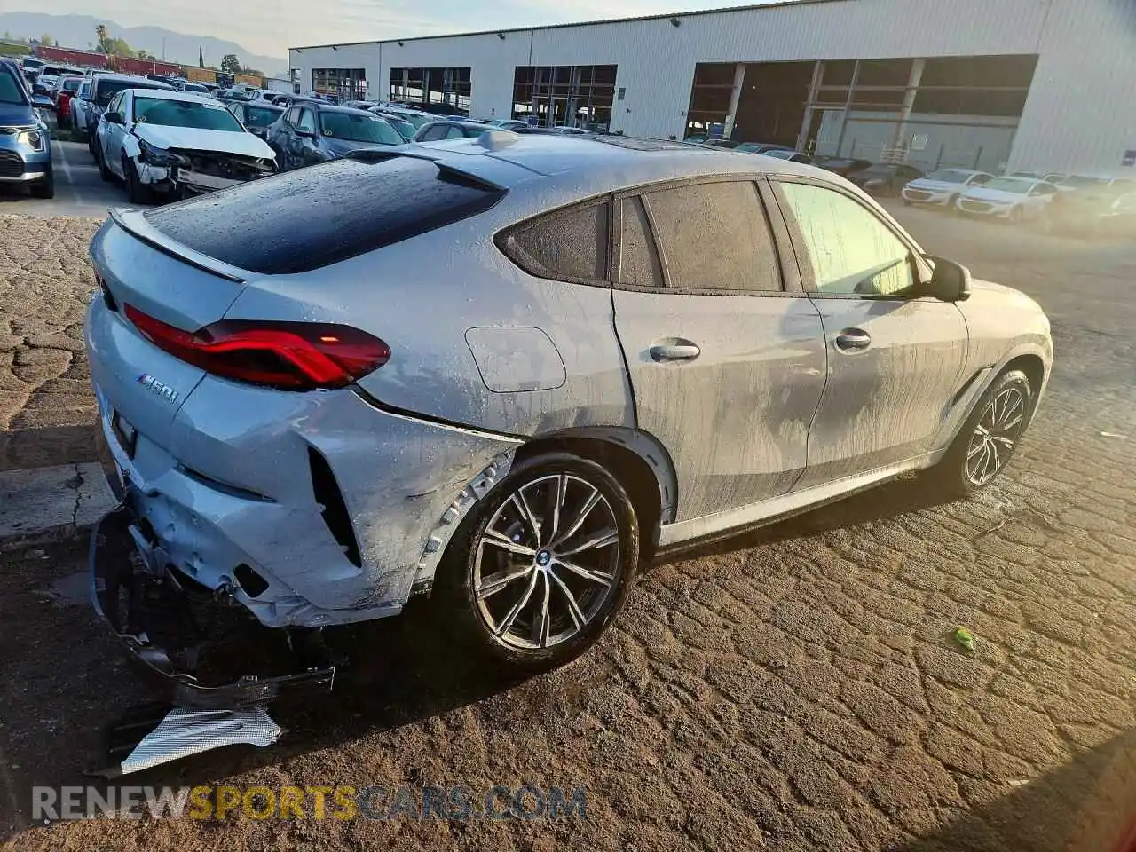3 Photograph of a damaged car 5UX43EX05T9344658 BMW X6 2026