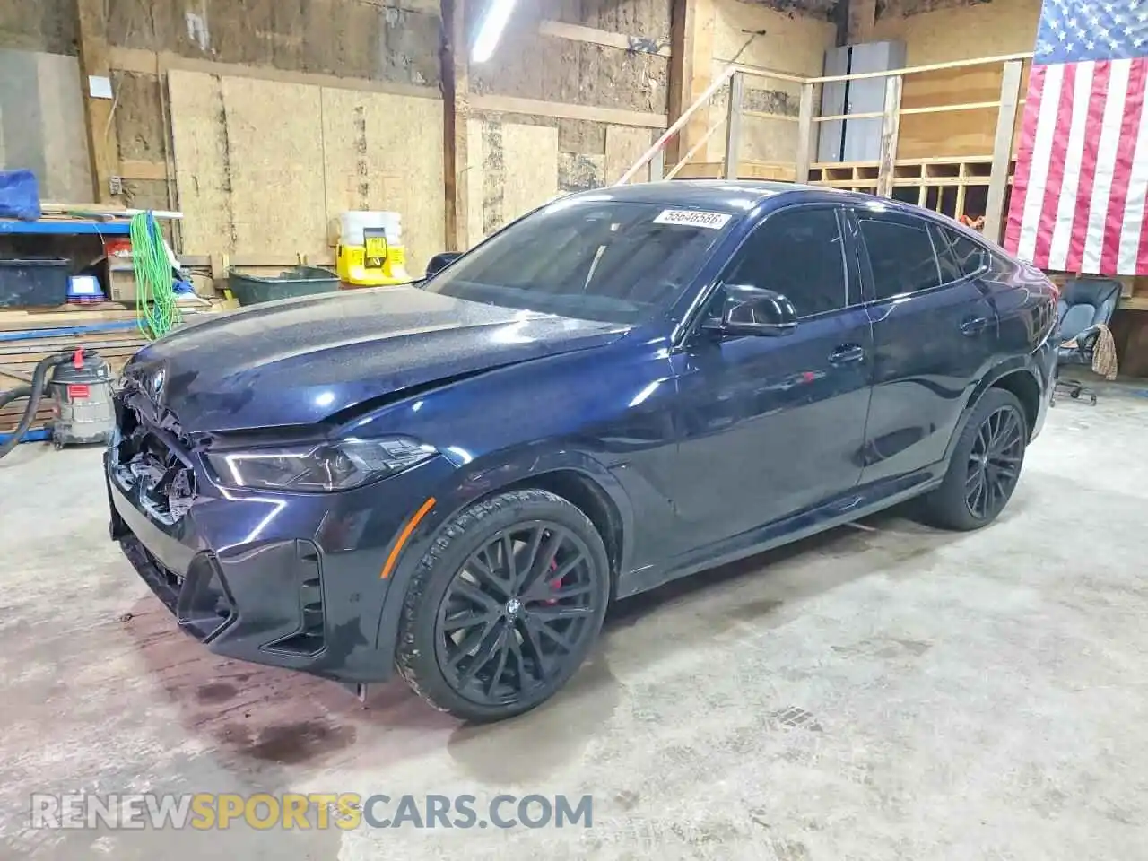 1 Фотография поврежденного автомобиля 5UX43EX06S9Y05283 BMW X6 2026