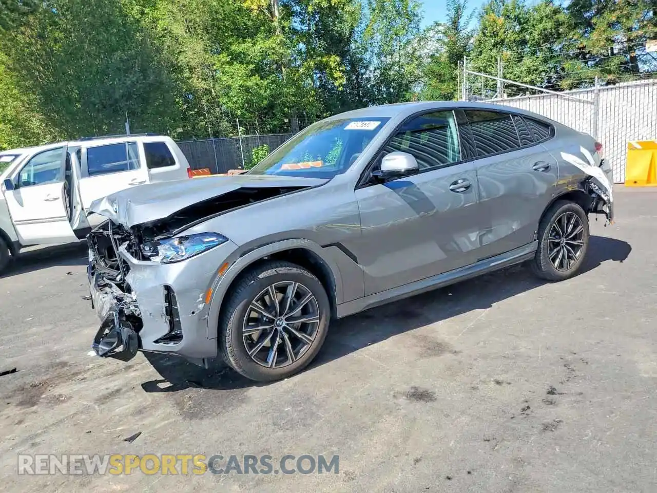 1 Photograph of a damaged car 5UX33EX01V9509703 BMW X6 2027