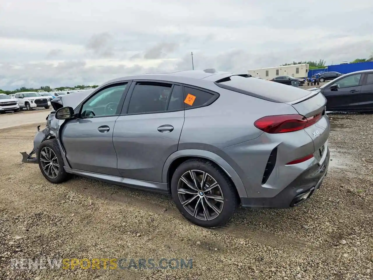 2 Photograph of a damaged car 5UX33EX01V9523553 BMW X6 2027