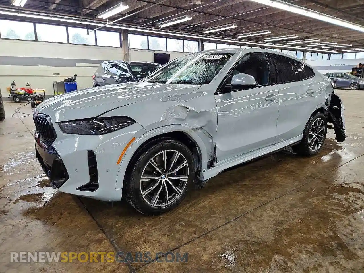 1 Photograph of a damaged car 5UX33EX07V9519393 BMW X6 2027