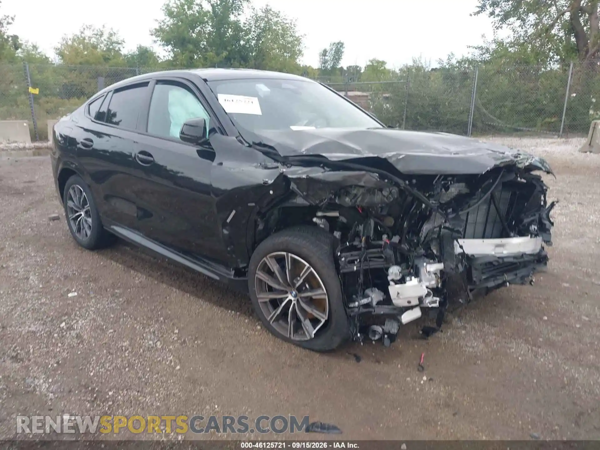 1 Photograph of a damaged car 5UX33EX0XV9528654 BMW X6 2027