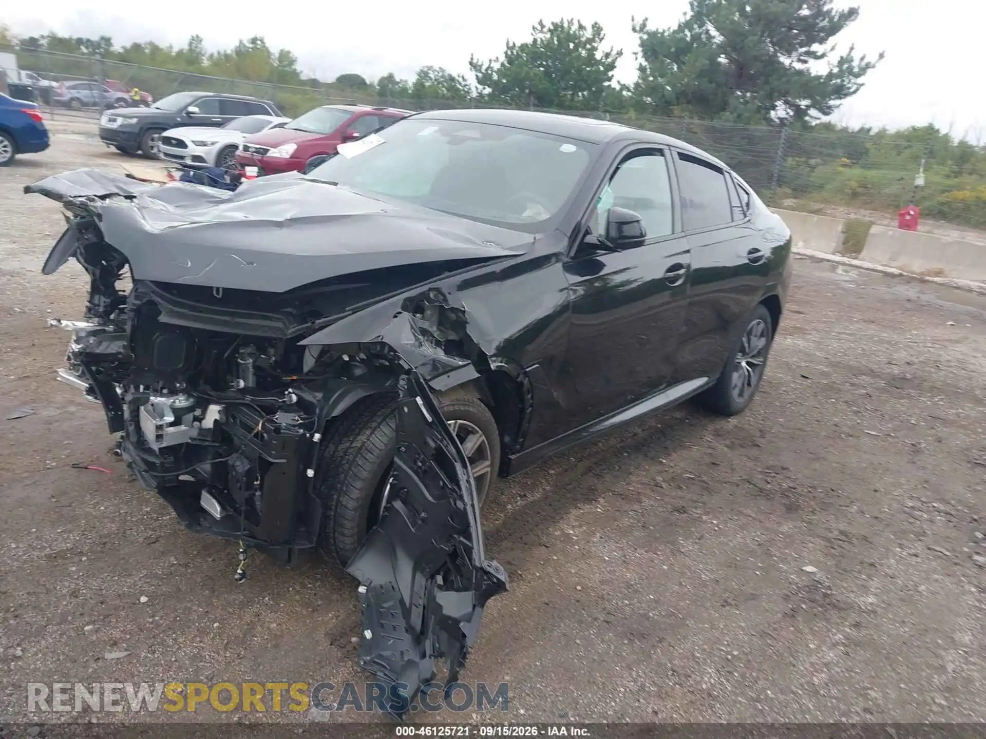 2 Photograph of a damaged car 5UX33EX0XV9528654 BMW X6 2027