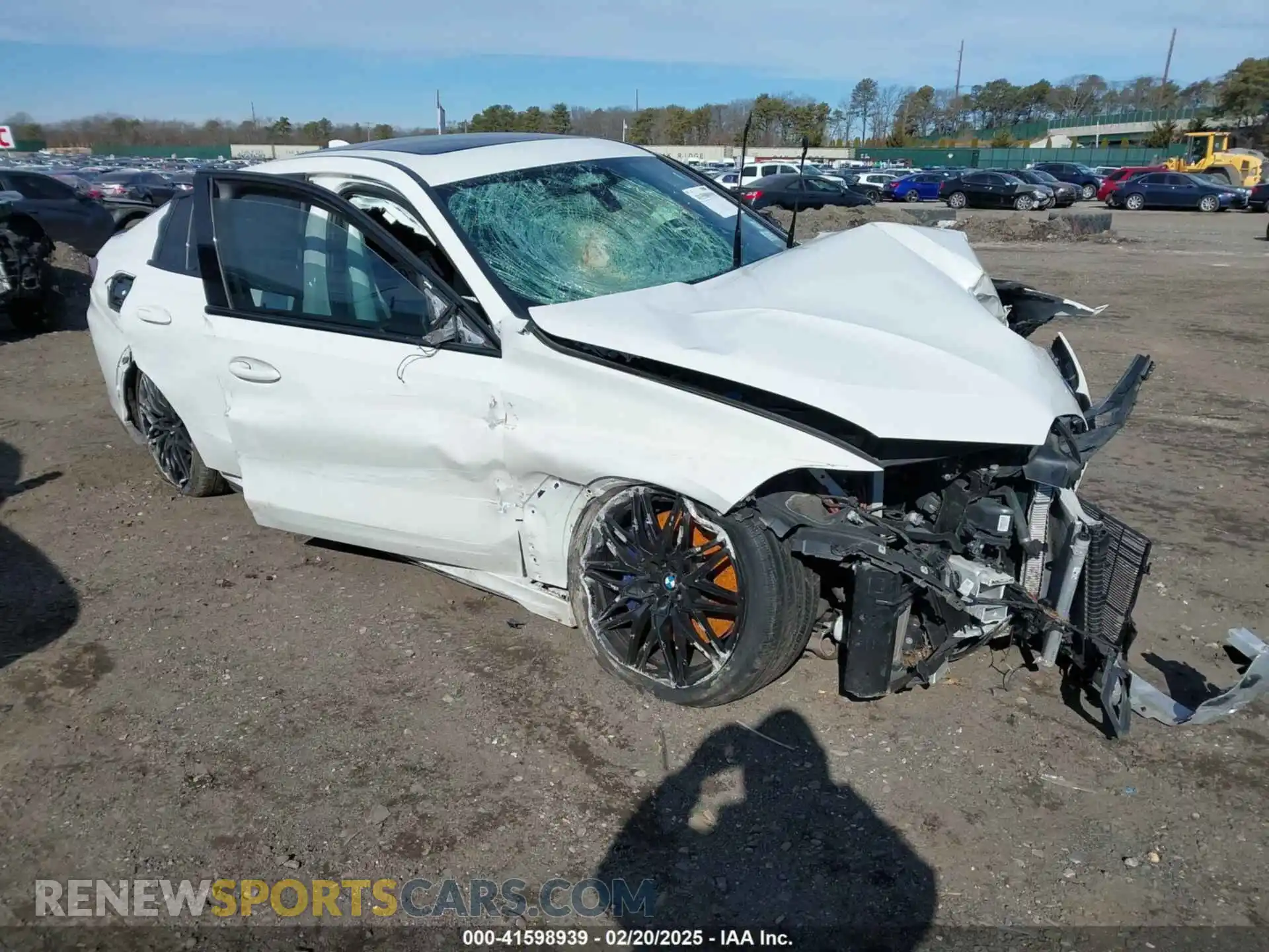1 fotografías del automóvil dañado 5YMCY0C0XM9E59162 BMW X6 M 2021