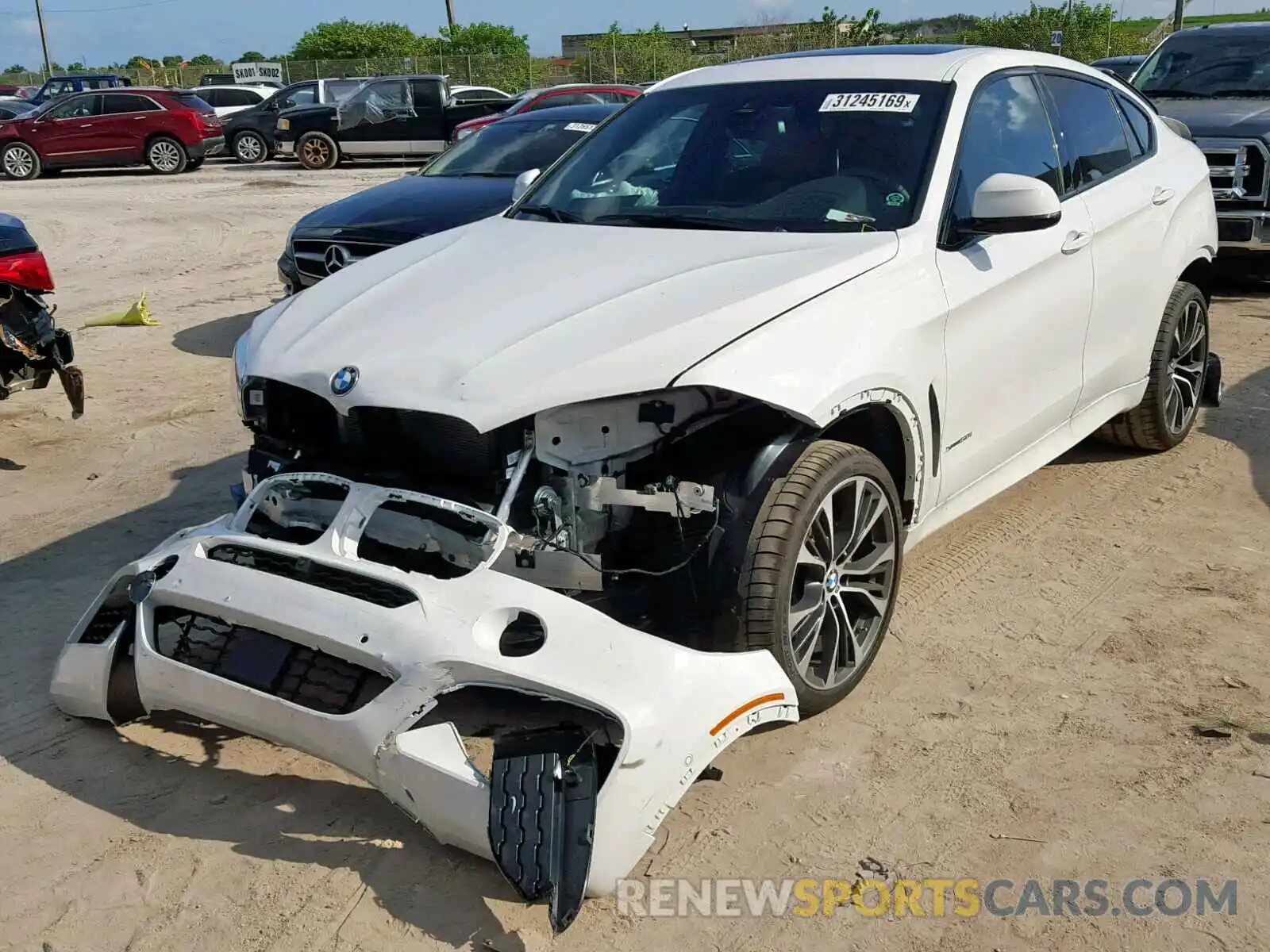 2 Photograph of a damaged car 5UXKU6C50K0Z67104 BMW X6 XDRIVE5 2019