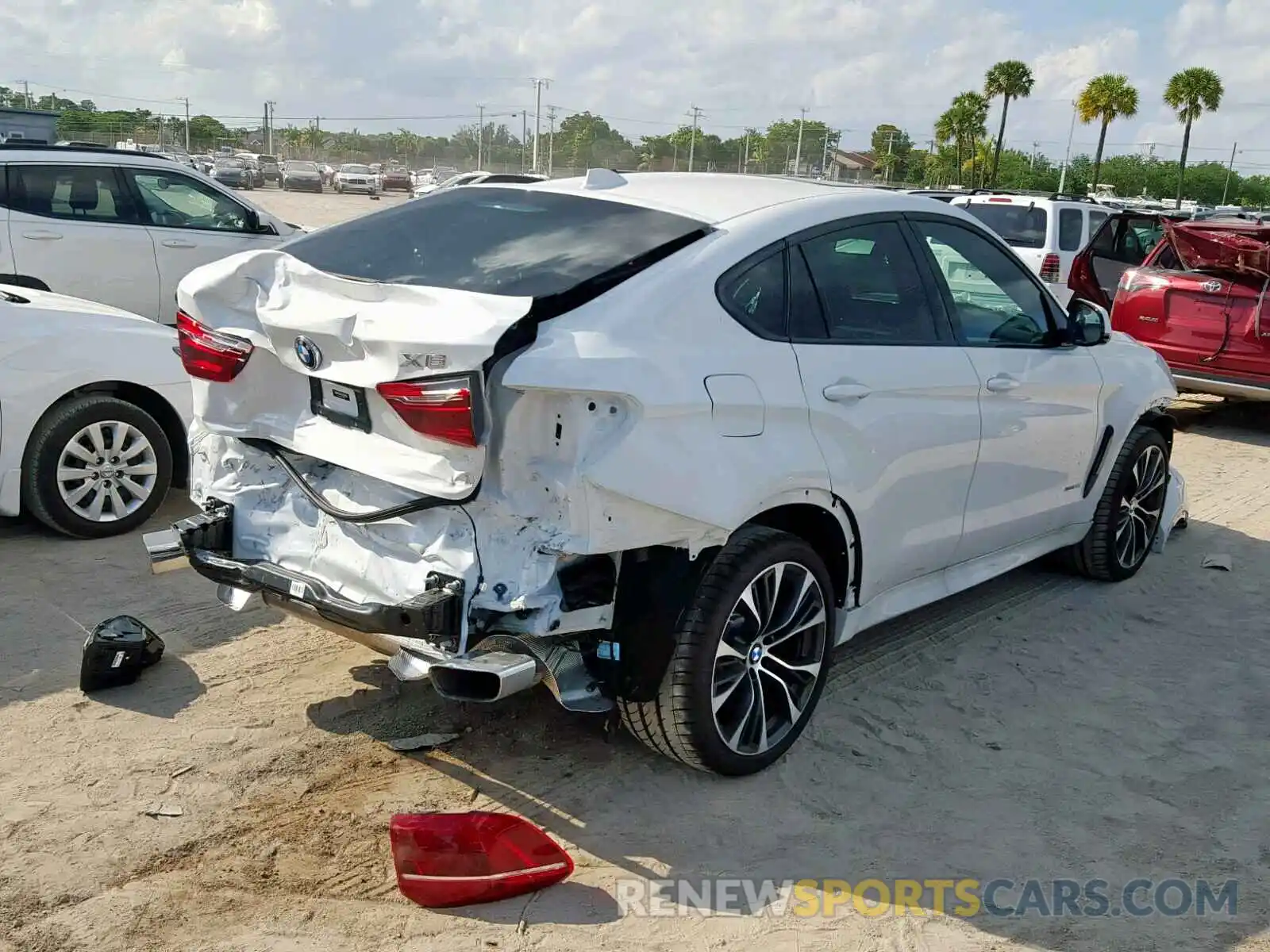 4 Фотография поврежденного автомобиля 5UXKU6C50K0Z67104 BMW X6 XDRIVE5 2019