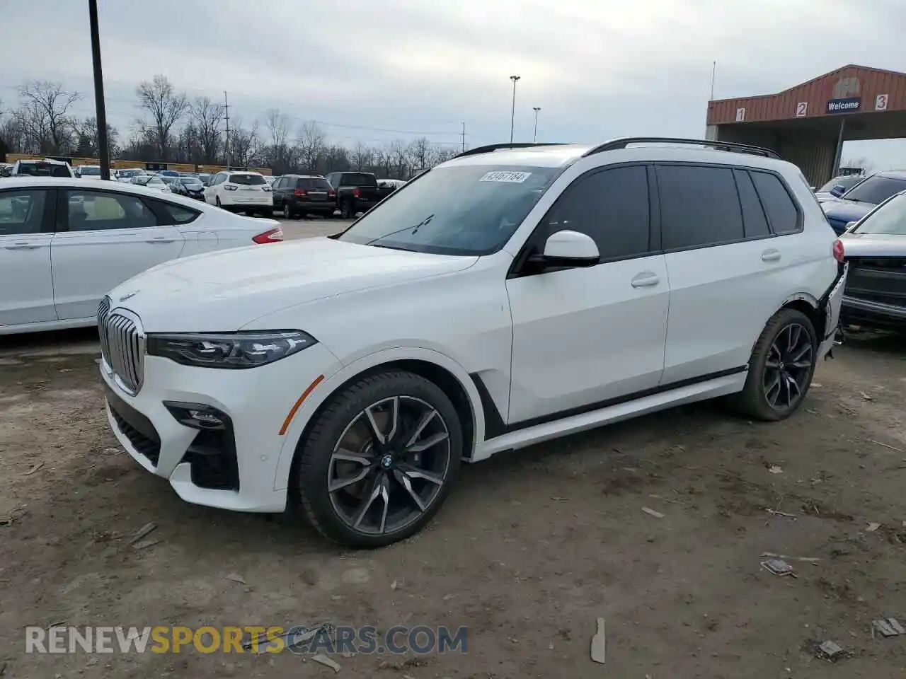 1 Photograph of a damaged car 5UXCW2C50KL089194 BMW X7 2019