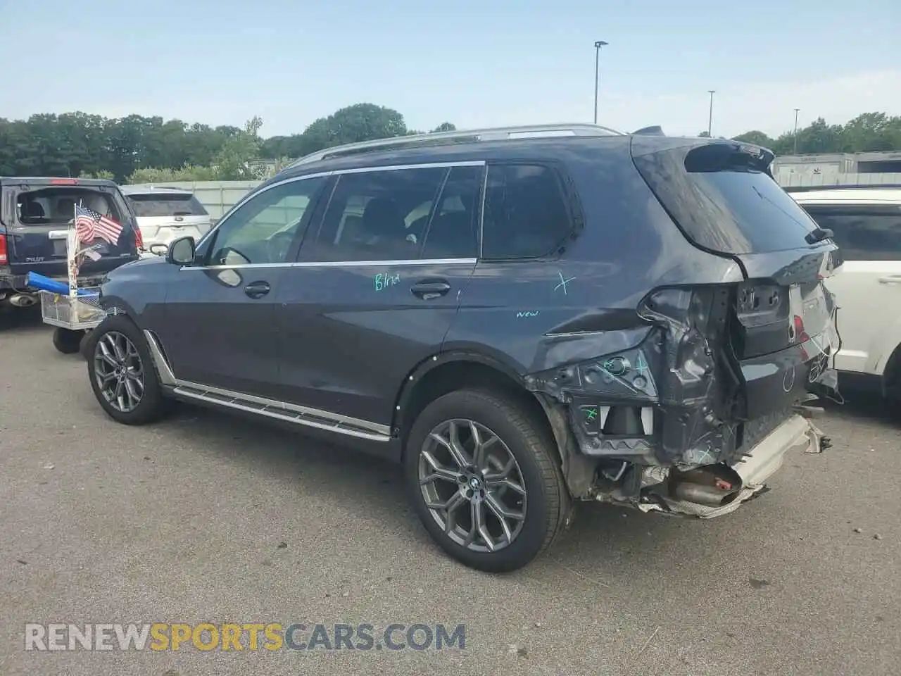 2 fotografías del automóvil dañado 5UXCW2C50KL089924 BMW X7 2019