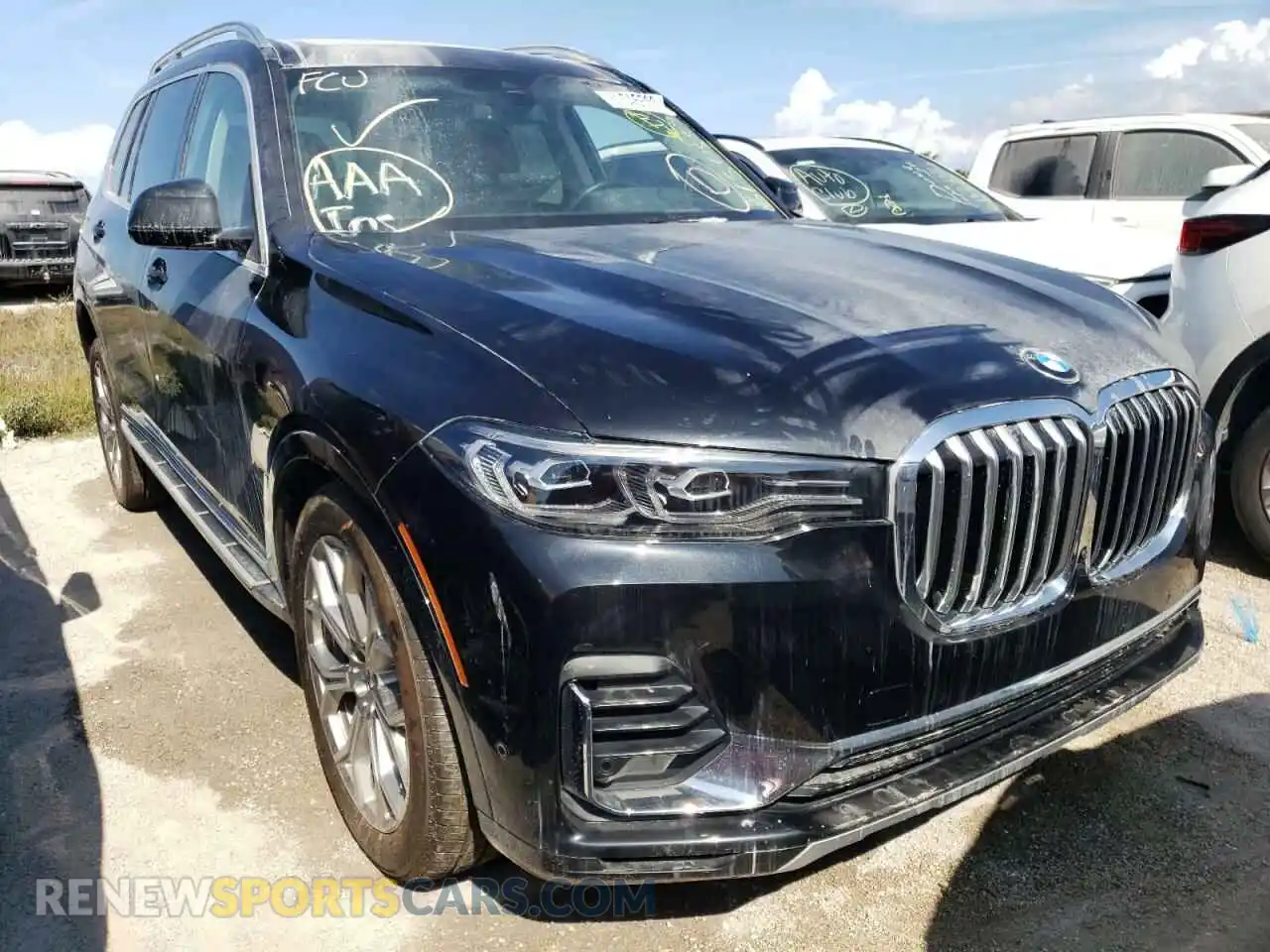 1 Photograph of a damaged car 5UXCW2C51KL087888 BMW X7 2019