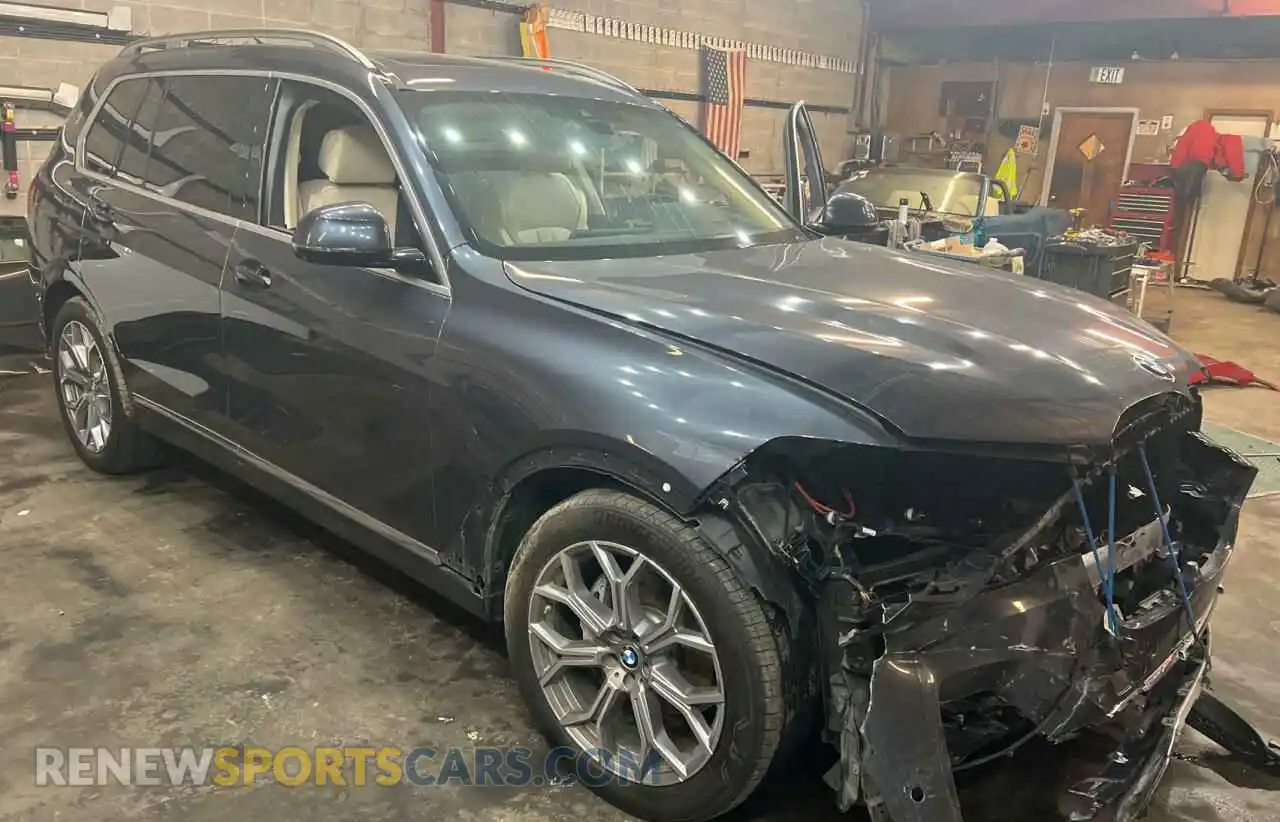 1 fotografías del automóvil dañado 5UXCW2C51KL088331 BMW X7 2019