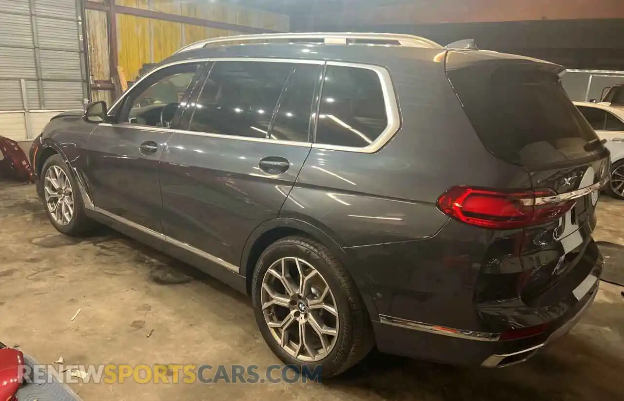3 fotografías del automóvil dañado 5UXCW2C51KL088331 BMW X7 2019