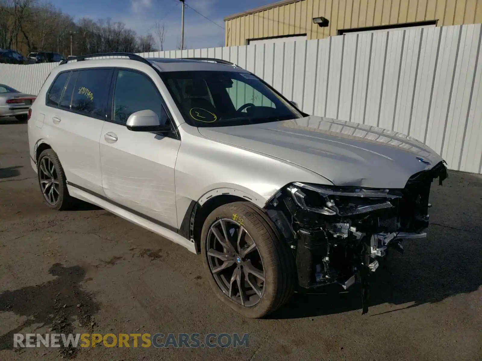 1 Photograph of a damaged car 5UXCW2C53KL083762 BMW X7 2019