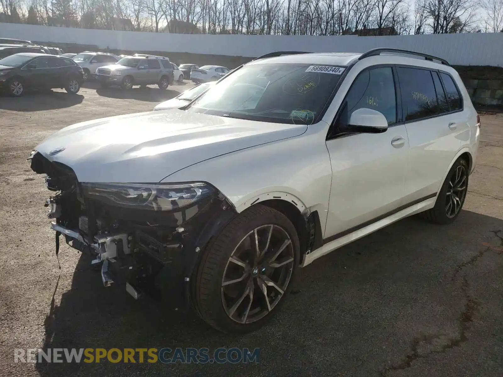2 Photograph of a damaged car 5UXCW2C53KL083762 BMW X7 2019