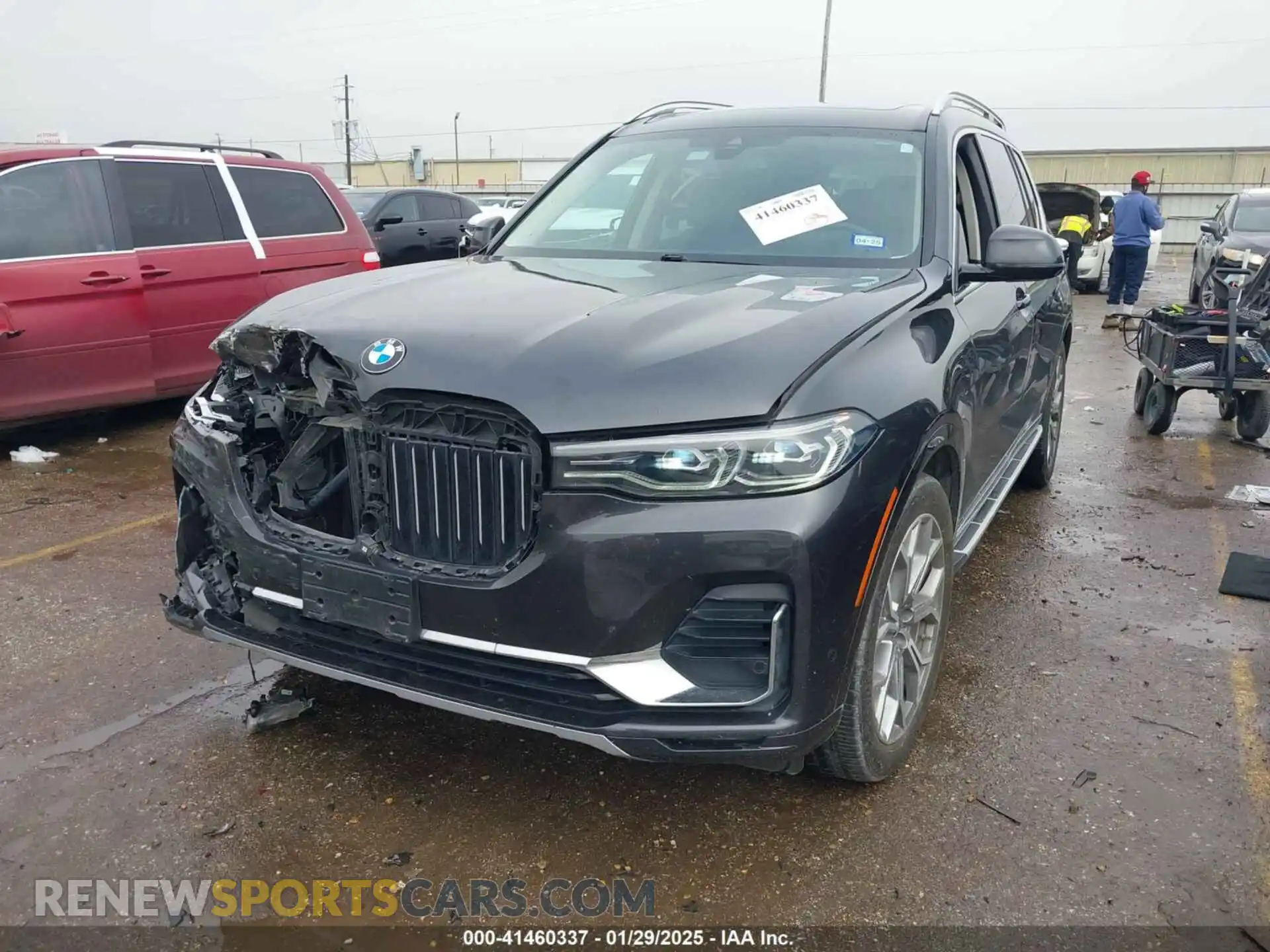2 Photograph of a damaged car 5UXCW2C54KL084175 BMW X7 2019