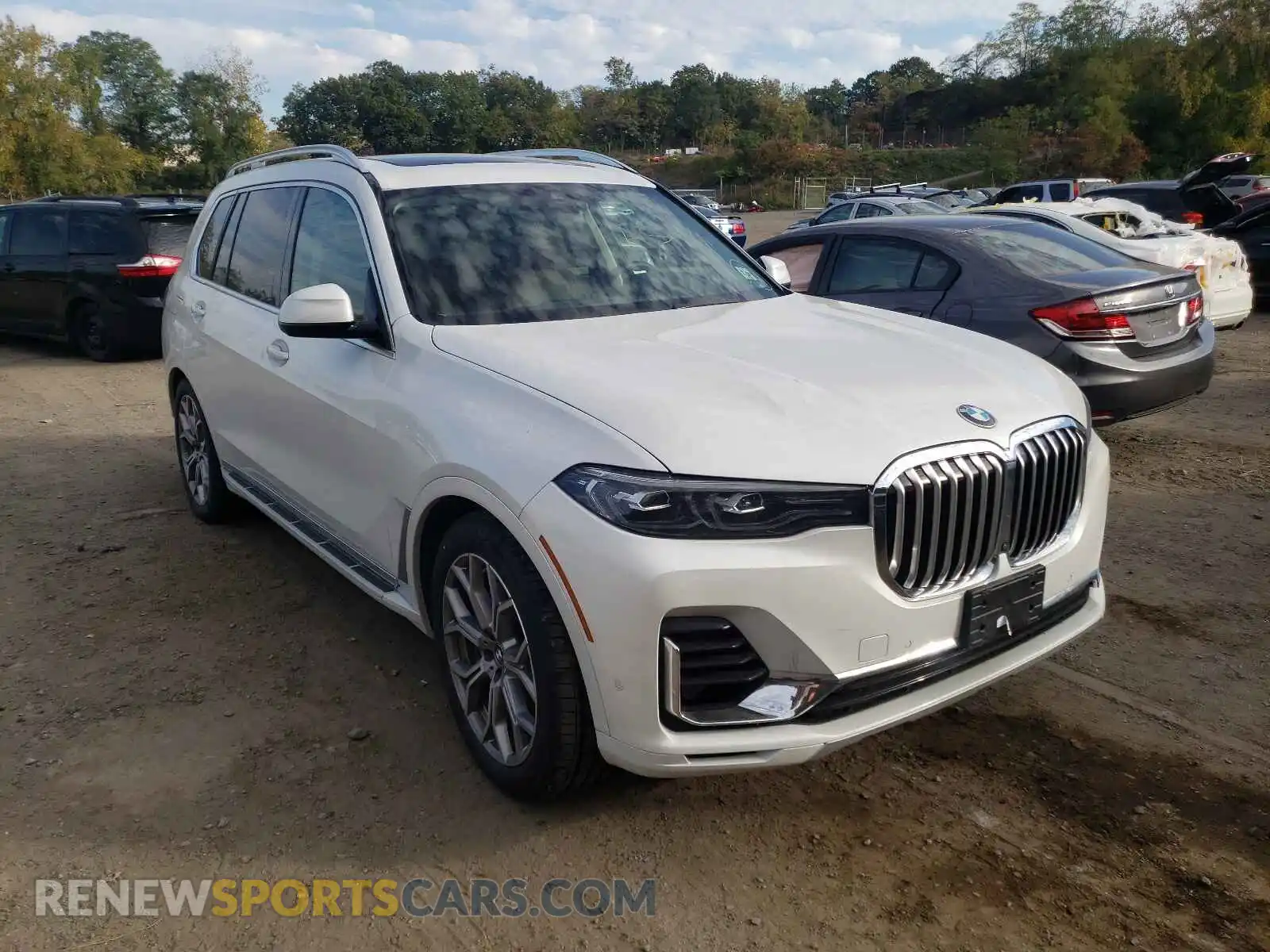 1 Photograph of a damaged car 5UXCW2C56KL082489 BMW X7 2019