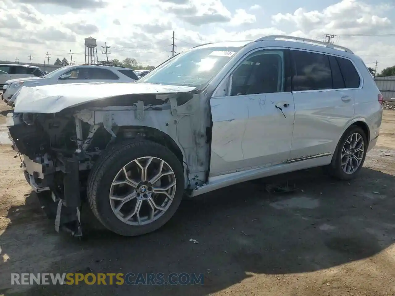 1 Photograph of a damaged car 5UXCW2C57KL088740 BMW X7 2019