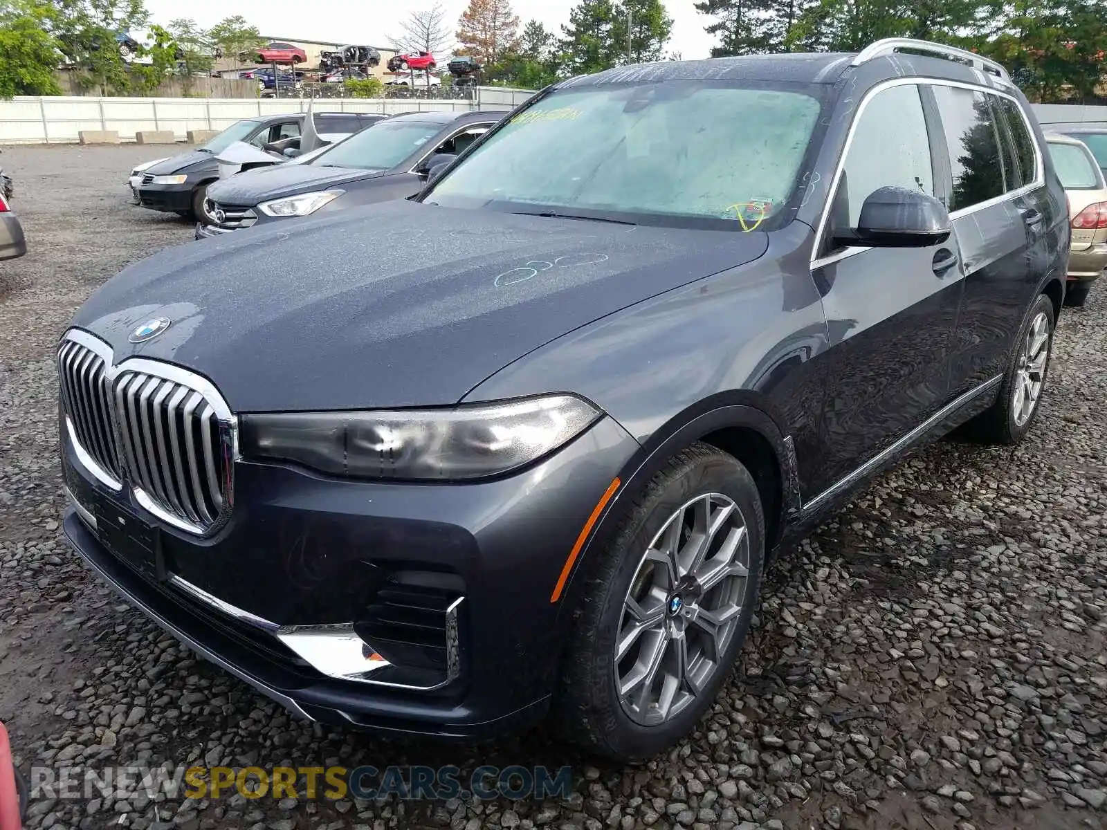 2 Photograph of a damaged car 5UXCW2C58KL081649 BMW X7 2019