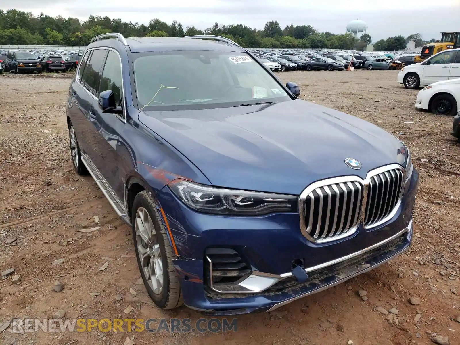 1 Photograph of a damaged car 5UXCW2C58KL087595 BMW X7 2019