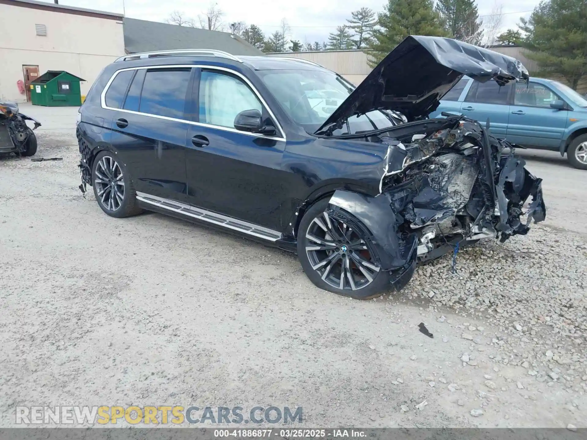1 Photograph of a damaged car 5UXCW2C59KL082759 BMW X7 2019