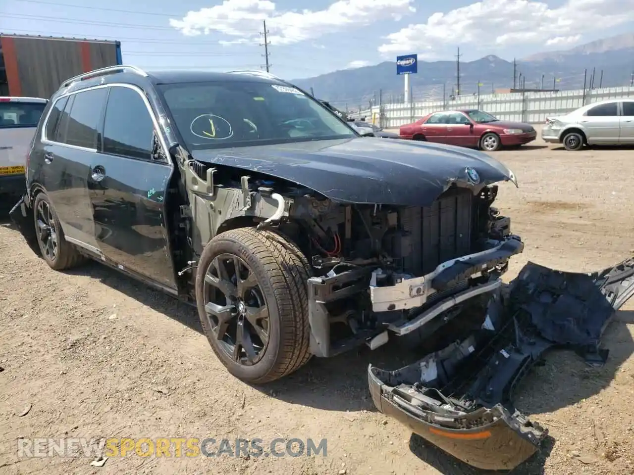 1 Photograph of a damaged car 5UXCW2C59KL088092 BMW X7 2019