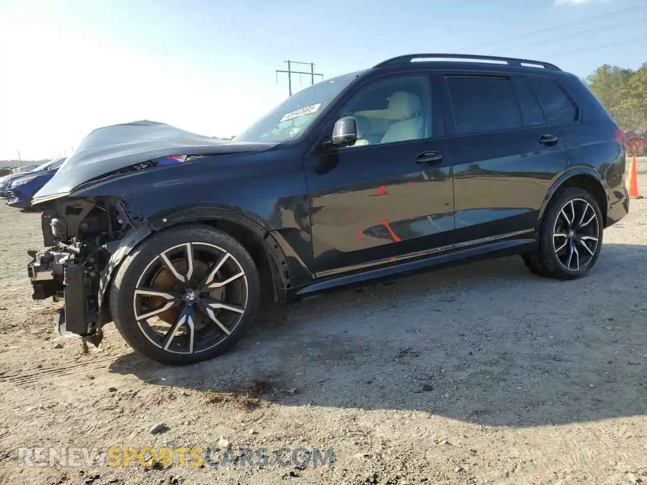 1 Photograph of a damaged car 5UXCX4C52KLS35720 BMW X7 2019