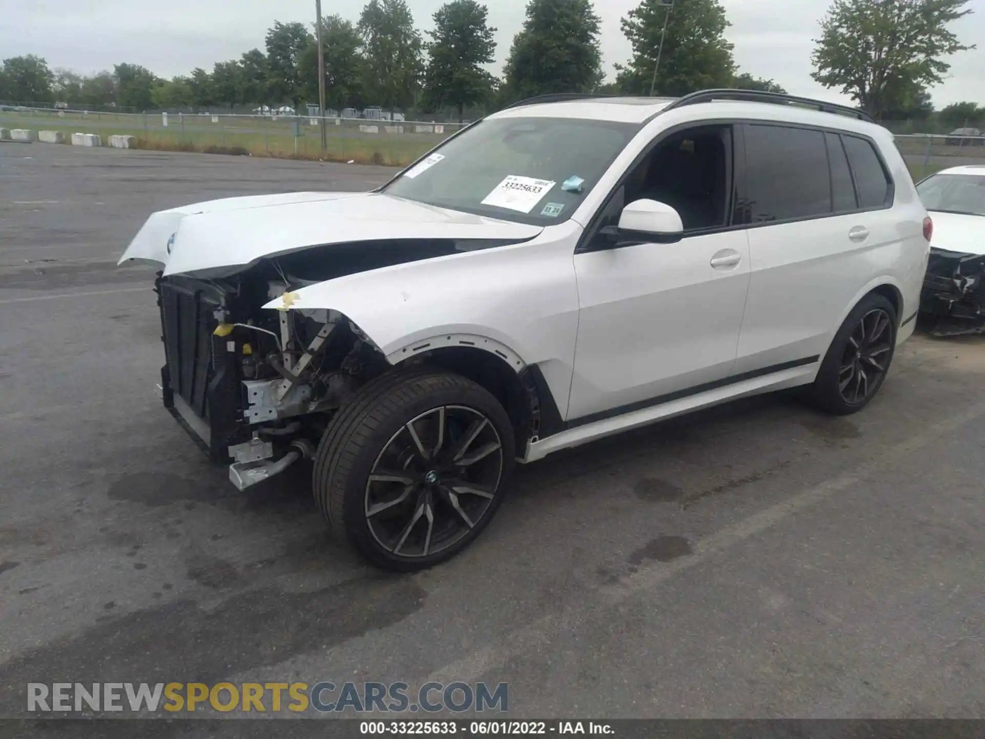 2 fotografías del automóvil dañado 5UXCX4C52KLS36639 BMW X7 2019