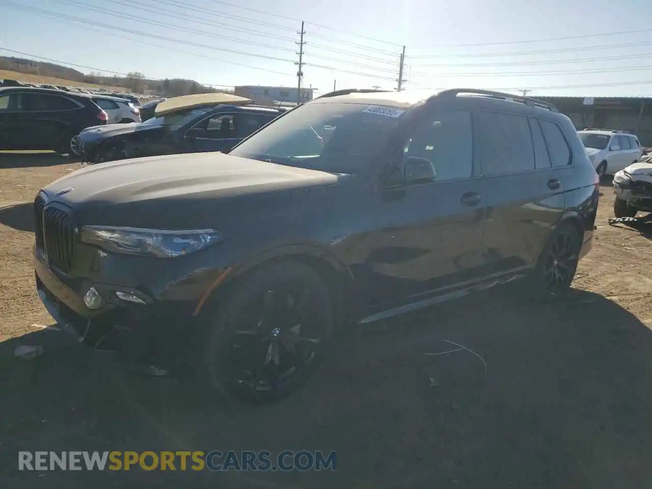 1 Photograph of a damaged car 5UXCX4C53KLS35788 BMW X7 2019