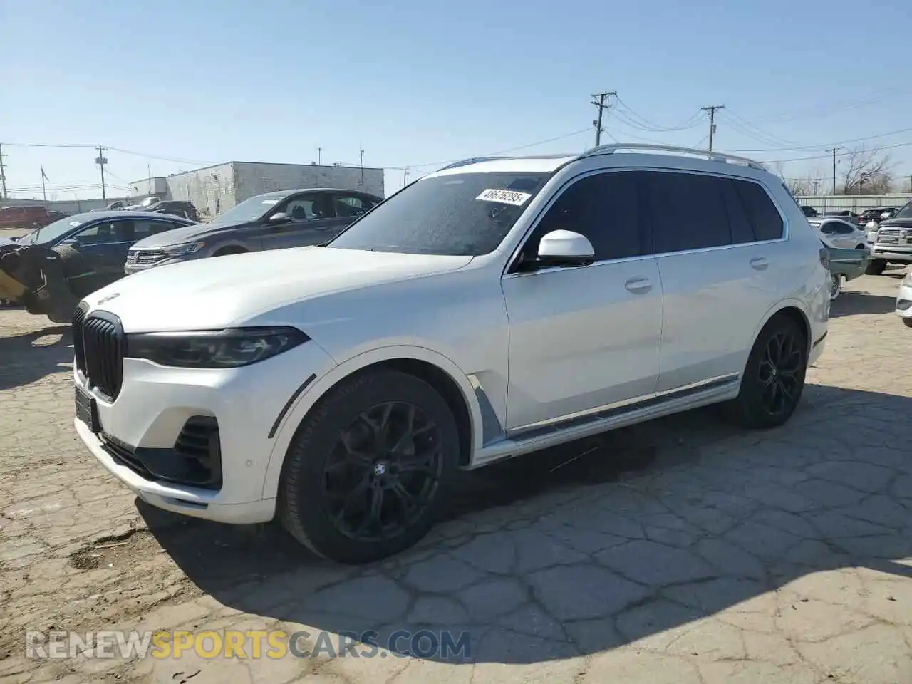 1 Photograph of a damaged car 5UXCX4C58KLS35897 BMW X7 2019