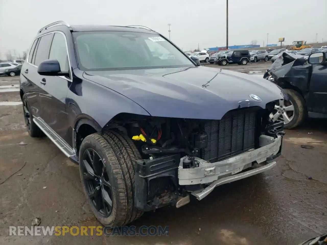 1 Photograph of a damaged car 5UXCW2C02L9B00394 BMW X7 2020