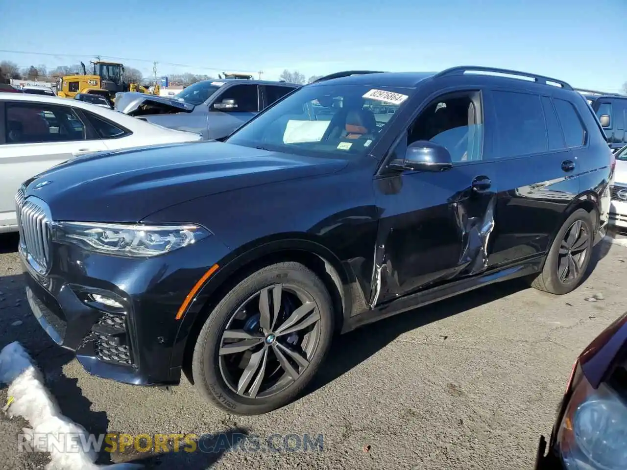 1 Photograph of a damaged car 5UXCW2C04L9B08741 BMW X7 2020