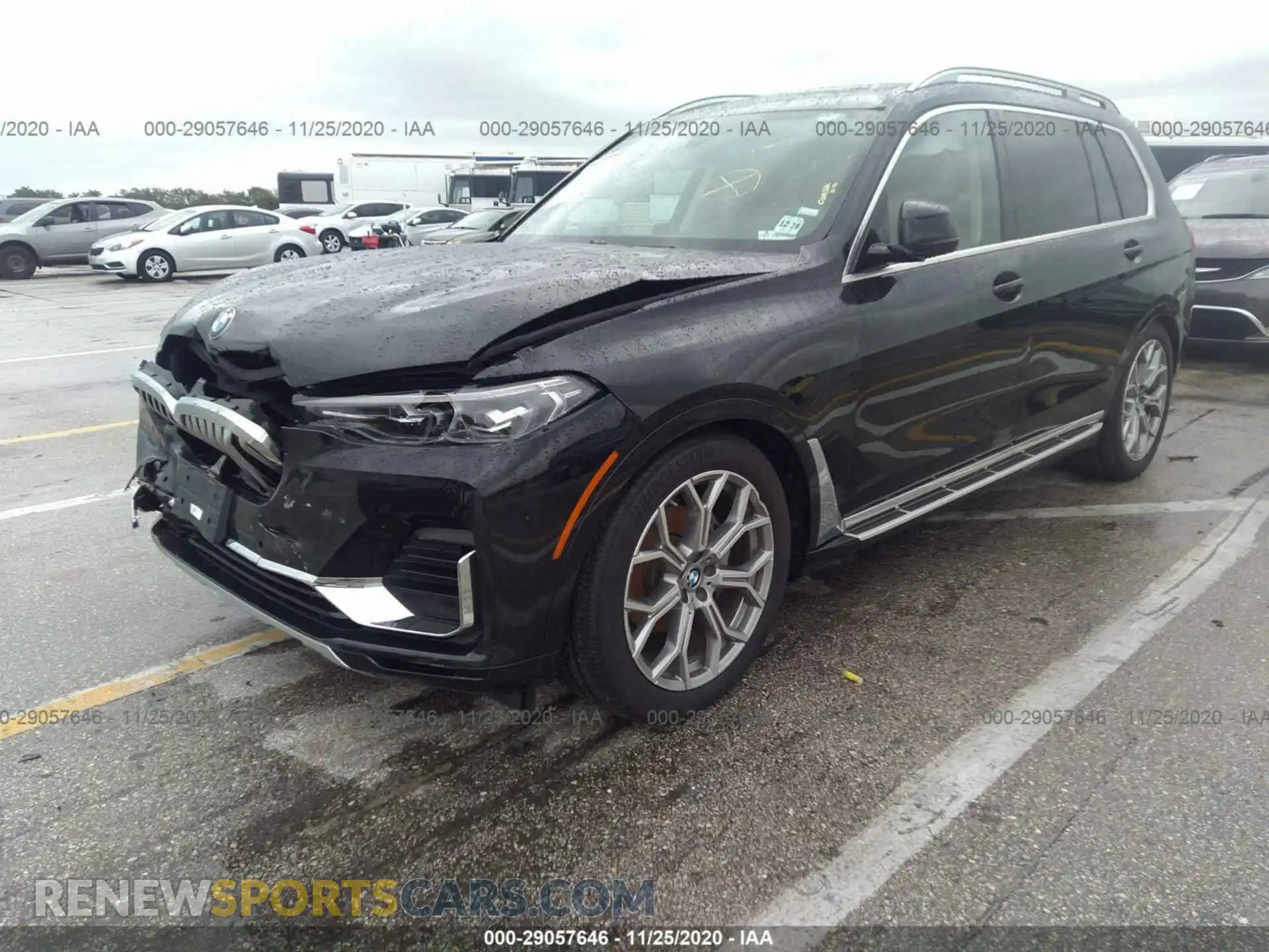2 Photograph of a damaged car 5UXCW2C05L9B41795 BMW X7 2020