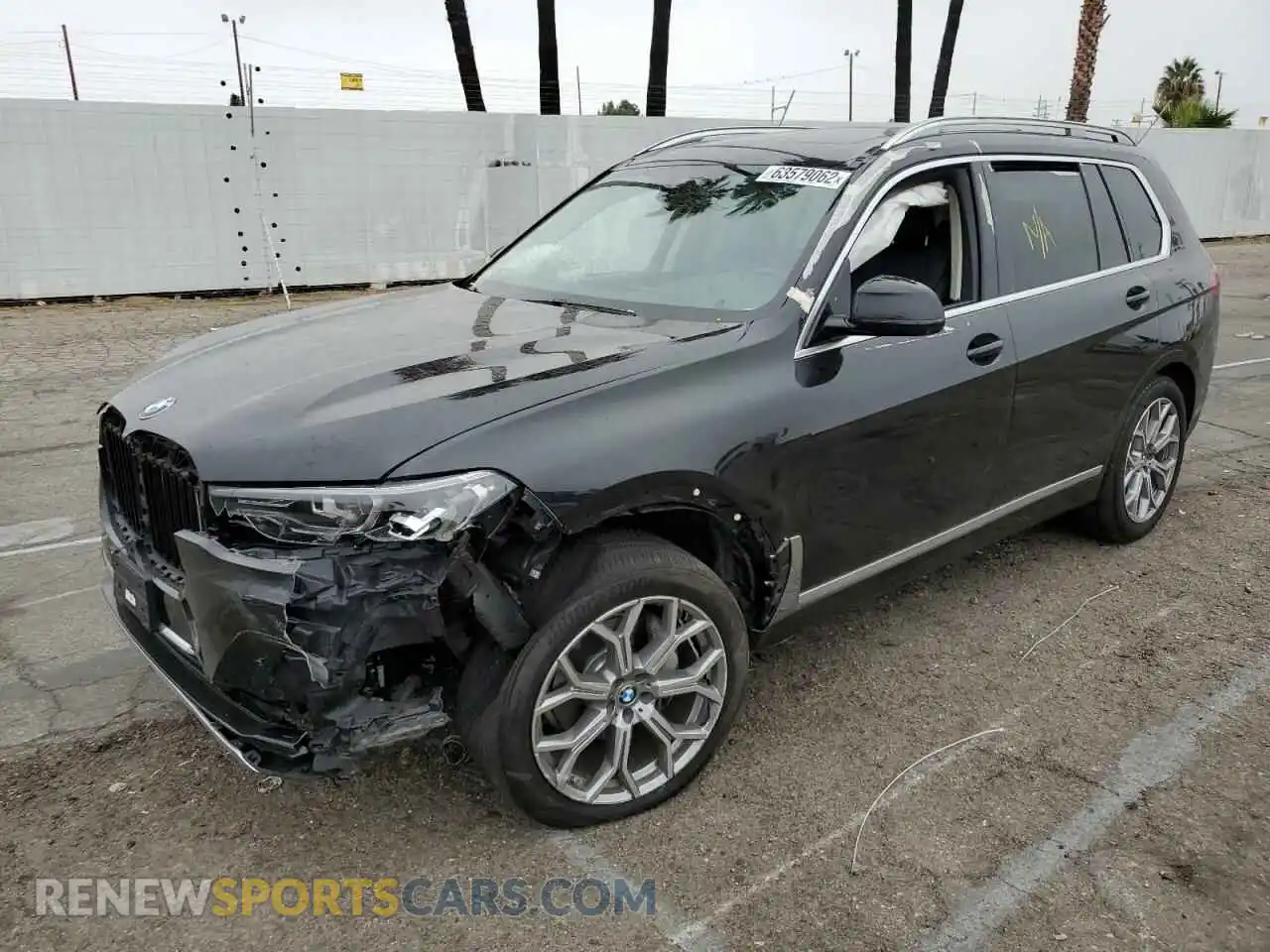 2 fotografías del automóvil dañado 5UXCW2C06L9A00119 BMW X7 2020