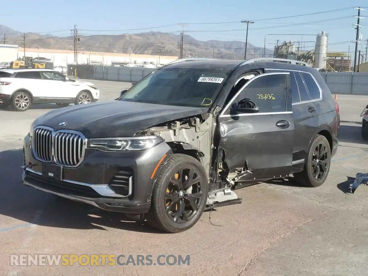 2 fotografías del automóvil dañado 5UXCW2C06L9B02603 BMW X7 2020