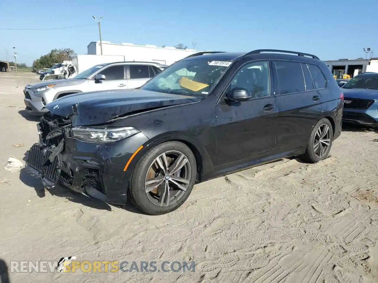 1 Photograph of a damaged car 5UXCW2C07L9B00245 BMW X7 2020