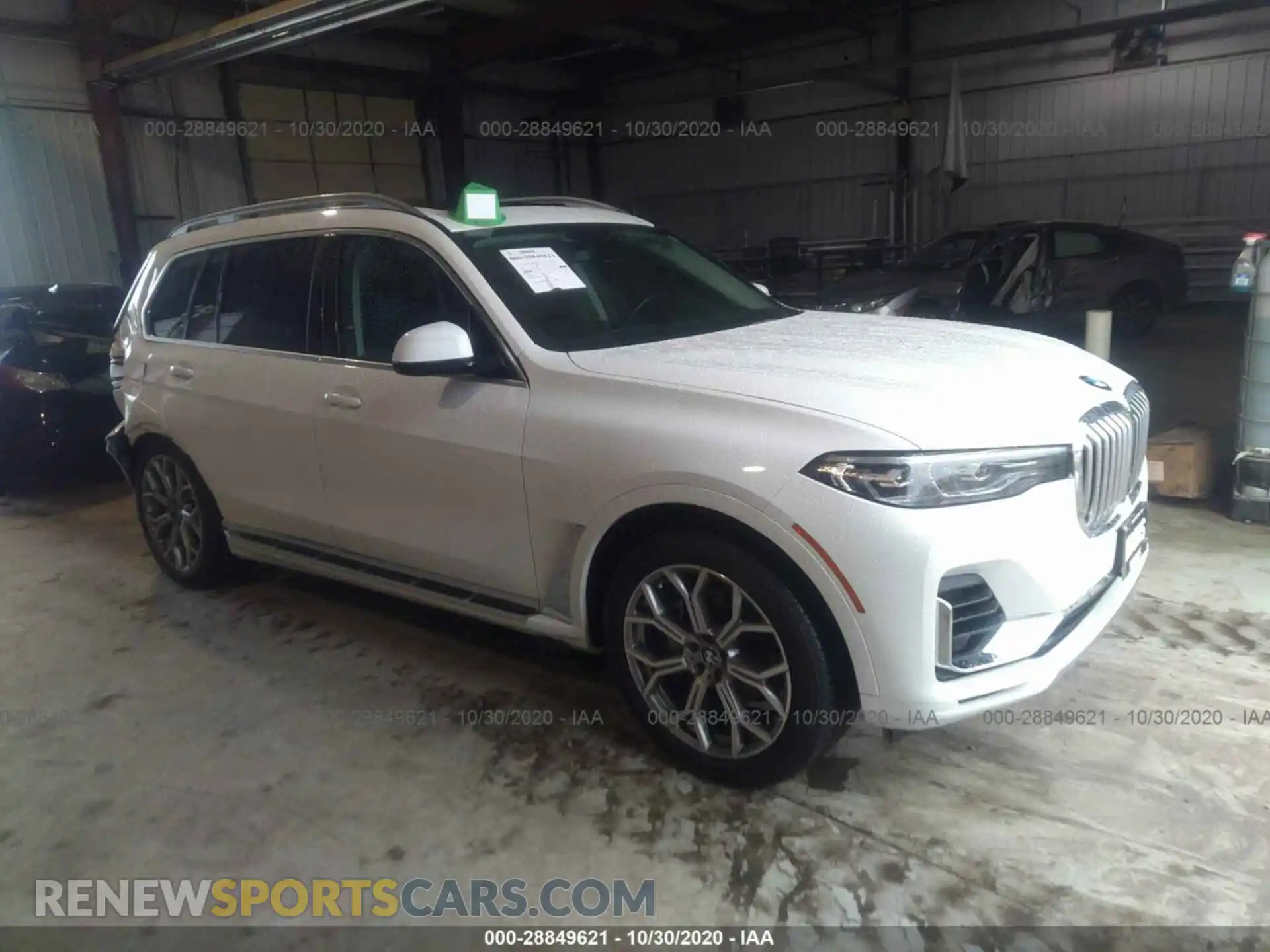 1 Photograph of a damaged car 5UXCW2C08L9A03734 BMW X7 2020