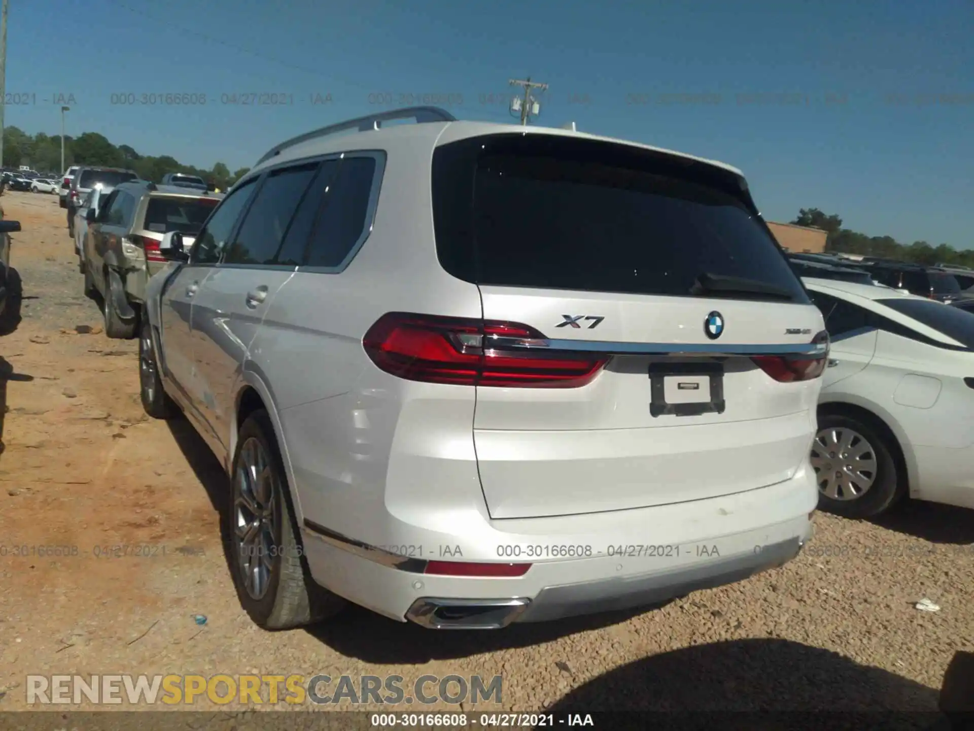 3 Фотография поврежденного автомобиля 5UXCW2C0XL9B45843 BMW X7 2020