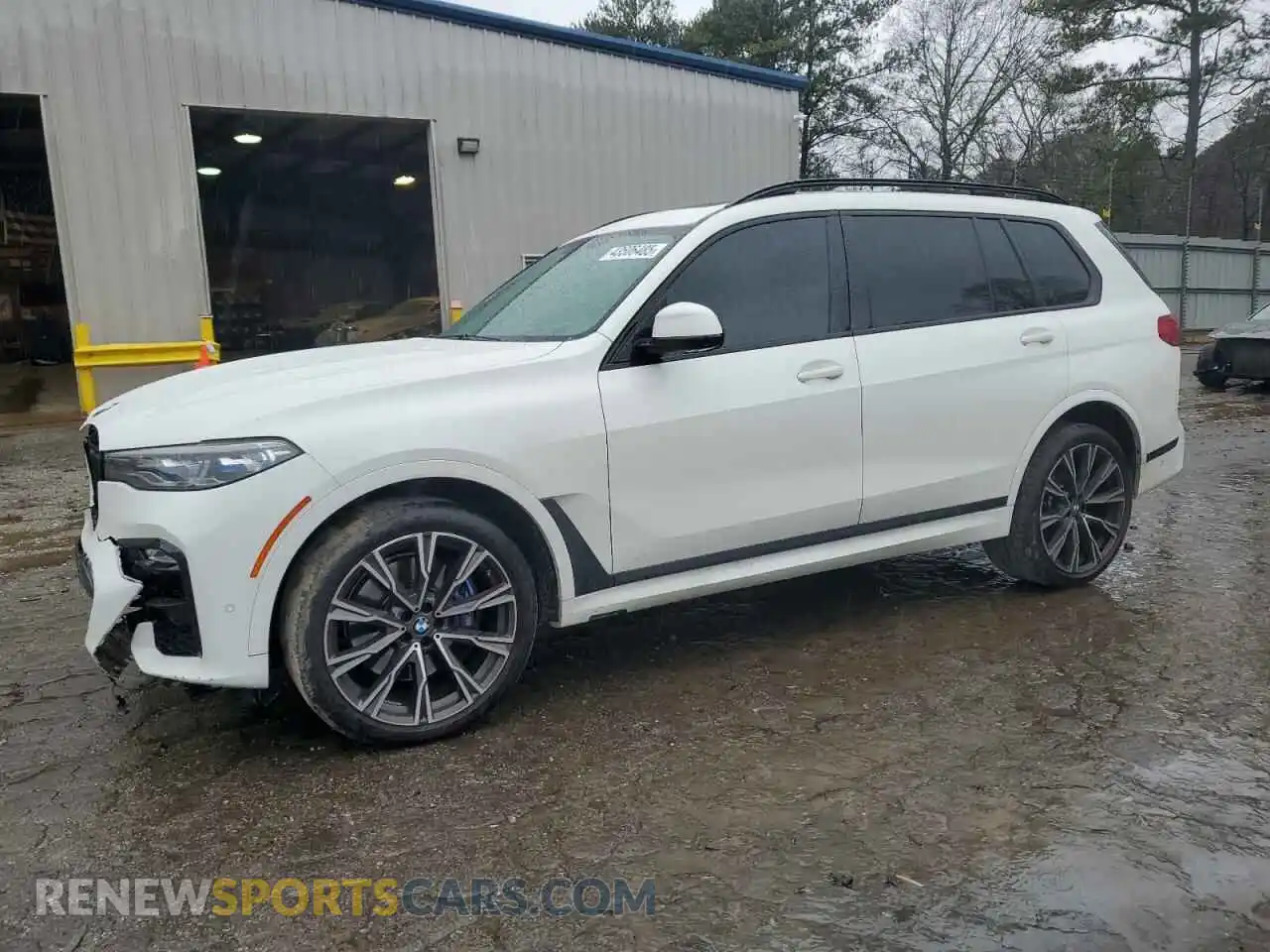 1 Photograph of a damaged car 5UXCX6C06L9C37391 BMW X7 2020