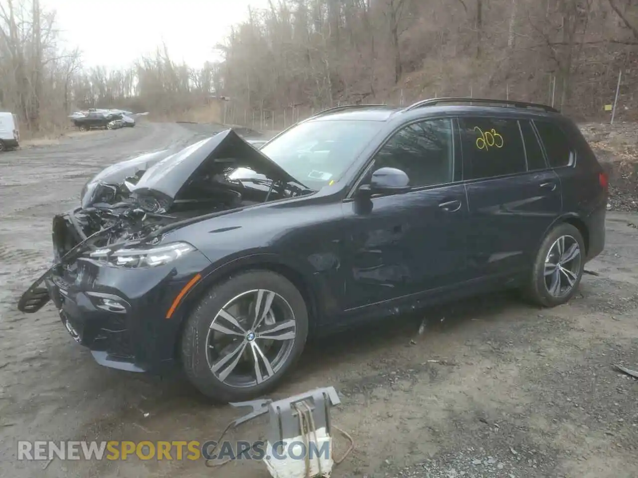 1 fotografías del automóvil dañado 5UXCW2C01M9E75923 BMW X7 2021
