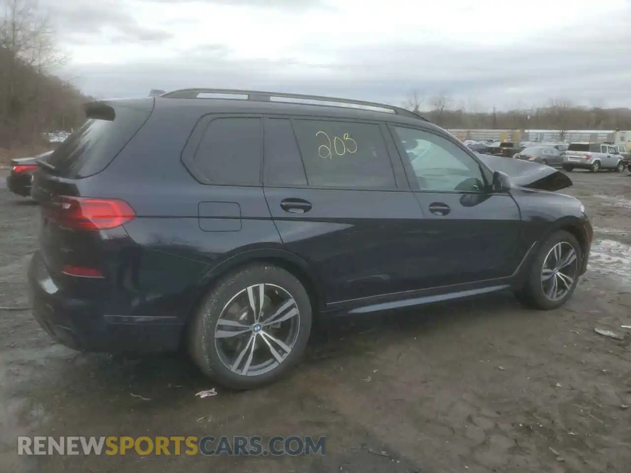 3 fotografías del automóvil dañado 5UXCW2C01M9E75923 BMW X7 2021