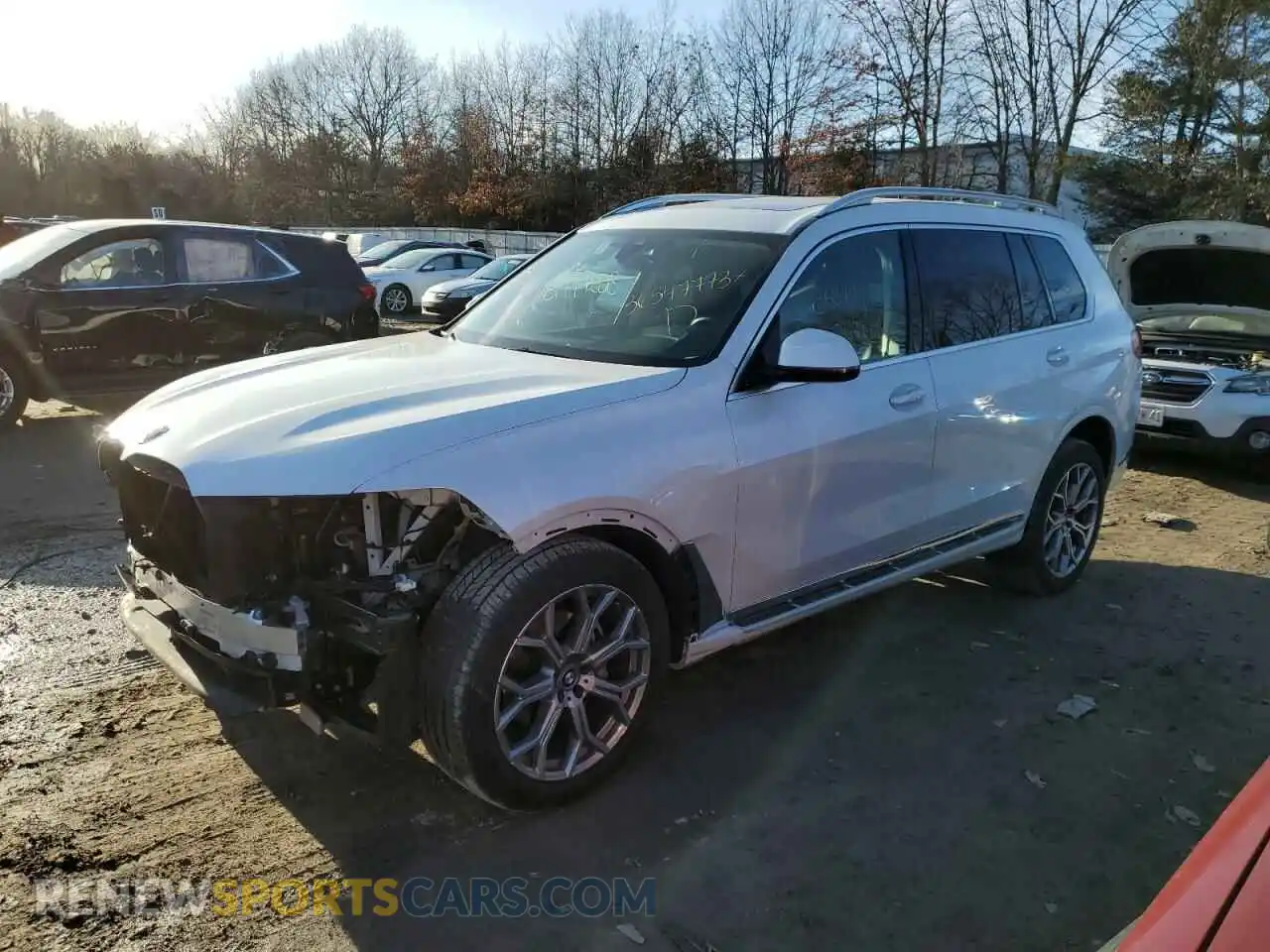 1 Photograph of a damaged car 5UXCW2C01M9F34291 BMW X7 2021
