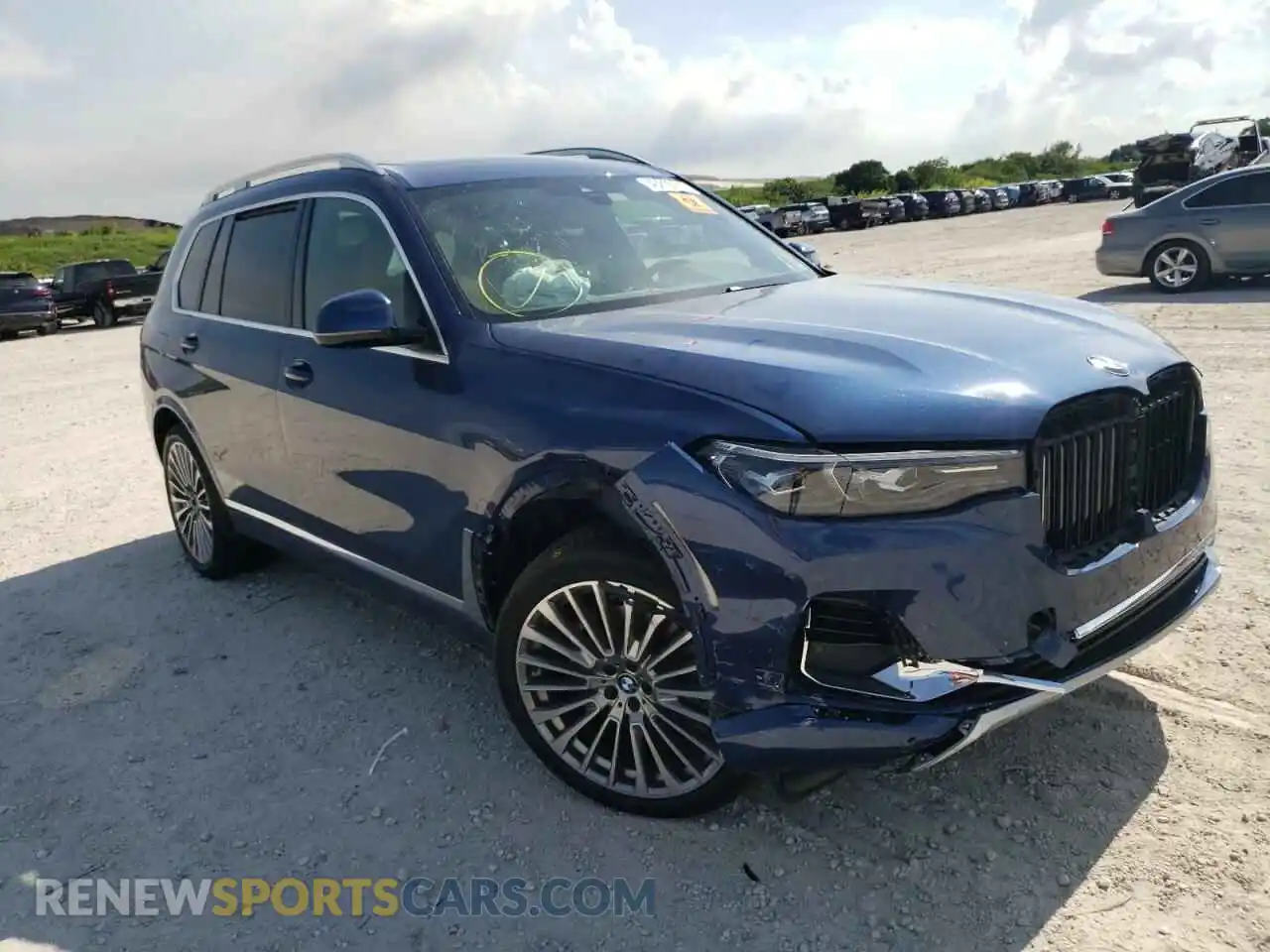 1 Фотография поврежденного автомобиля 5UXCW2C02M9E19487 BMW X7 2021