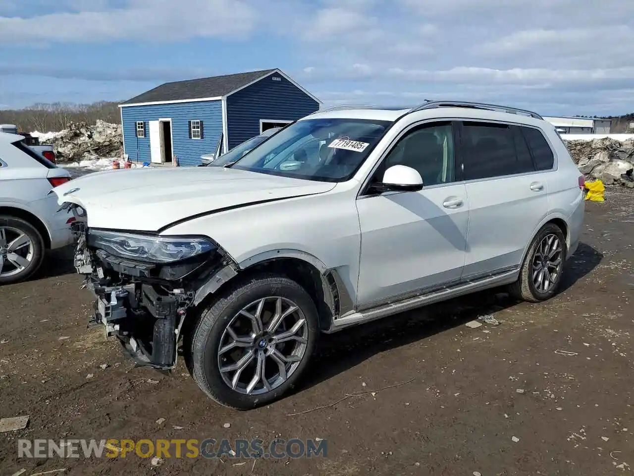 1 Photograph of a damaged car 5UXCW2C02M9F48409 BMW X7 2021
