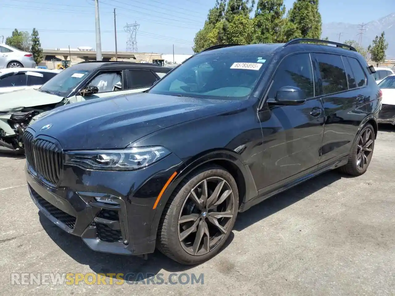1 fotografías del automóvil dañado 5UXCW2C02M9G98097 BMW X7 2021