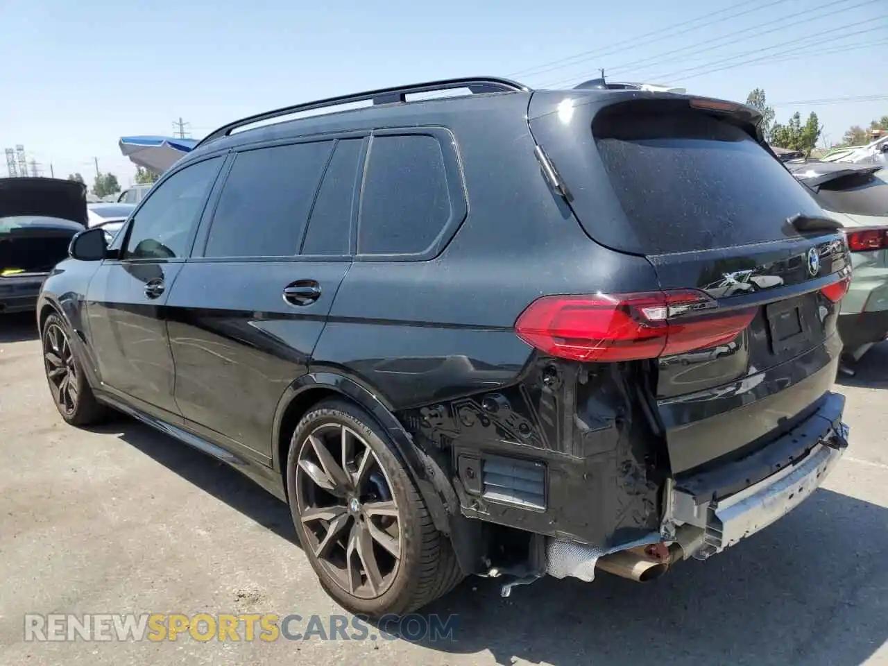 2 fotografías del automóvil dañado 5UXCW2C02M9G98097 BMW X7 2021