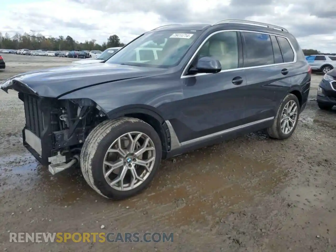 1 Photograph of a damaged car 5UXCW2C03M9F87073 BMW X7 2021