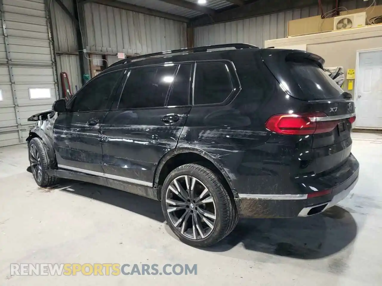 2 fotografías del automóvil dañado 5UXCW2C03M9H51860 BMW X7 2021