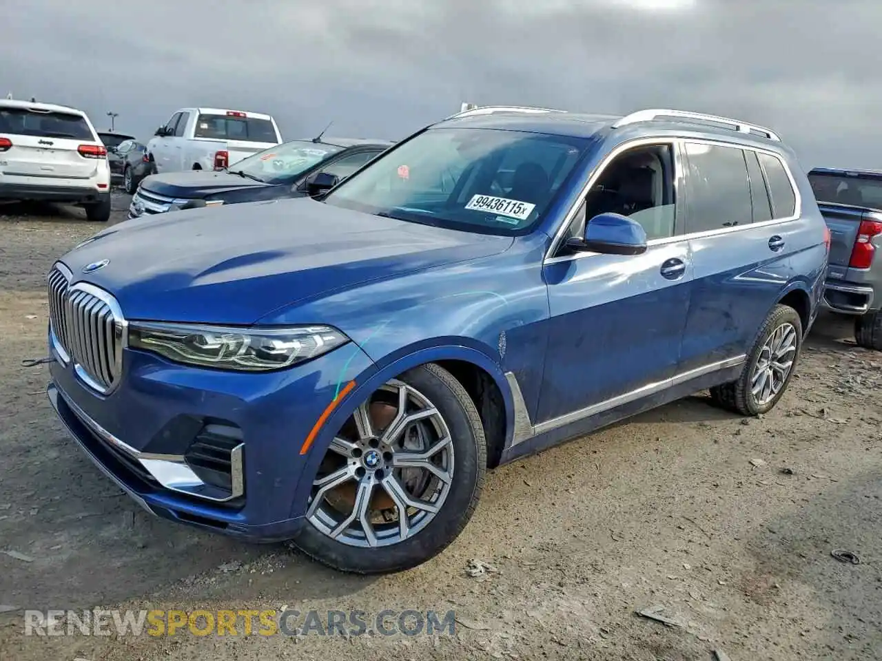 1 Photograph of a damaged car 5UXCW2C04M9D95953 BMW X7 2021