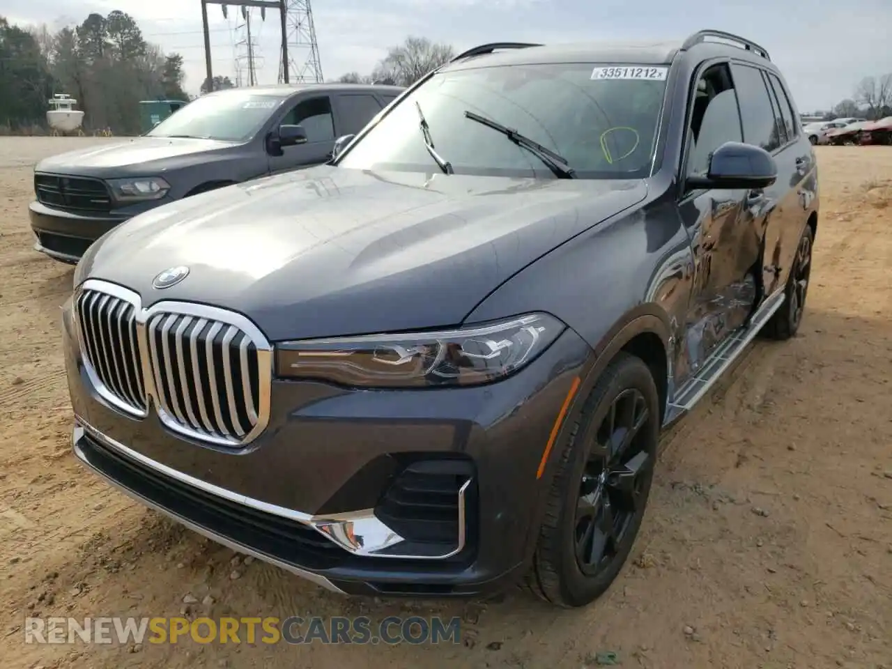 2 fotografías del automóvil dañado 5UXCW2C04M9E15490 BMW X7 2021