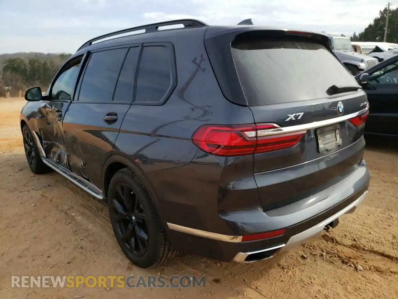 3 fotografías del automóvil dañado 5UXCW2C04M9E15490 BMW X7 2021